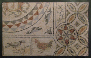 mosaic in Alia Club hotel in Hersonissos, Crete